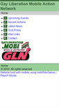 Mobile Screenshot of gayliberation.mobi